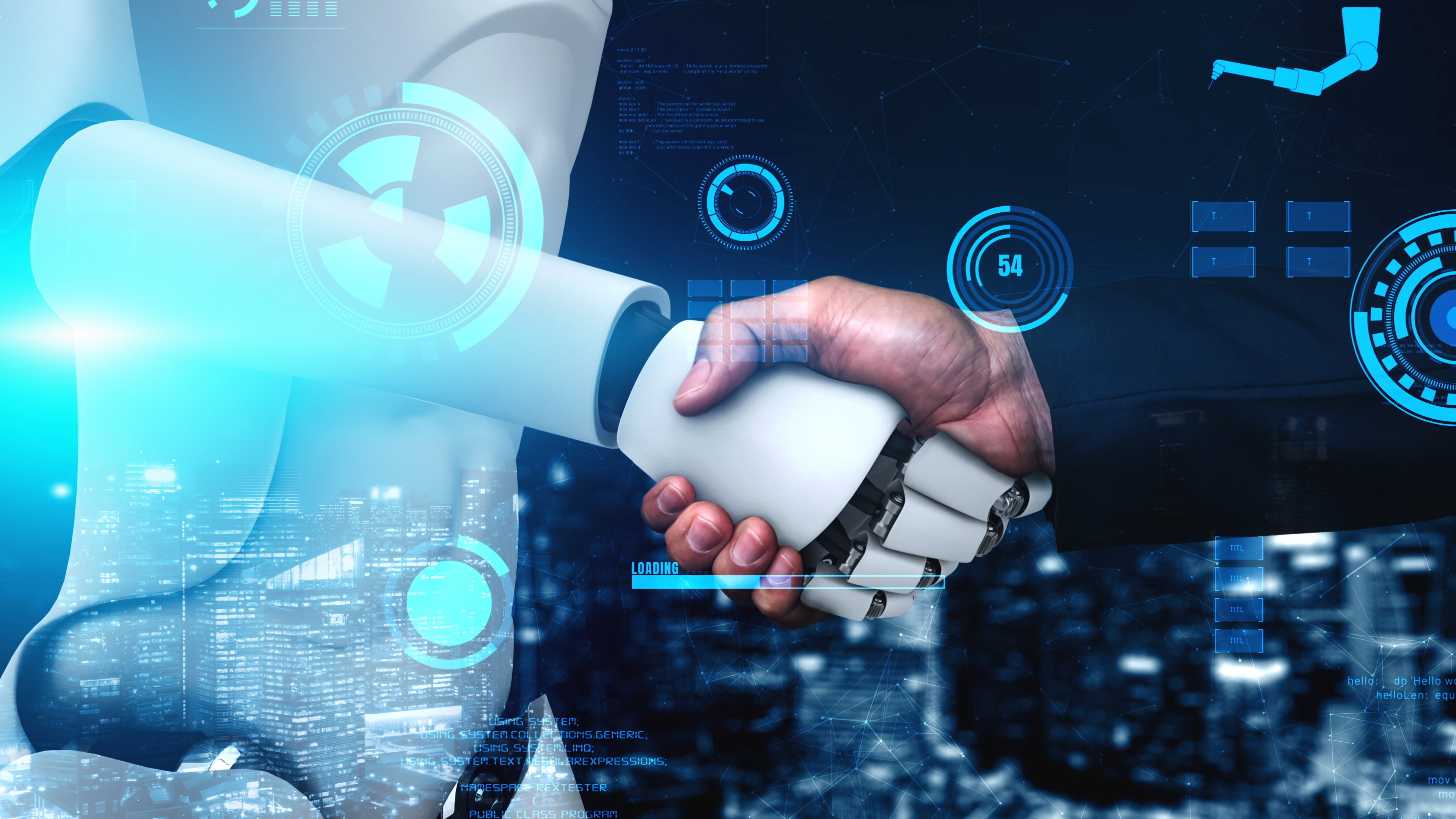 Interface de inteligência artificial para análise financeira